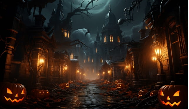 Spooky Halloween image